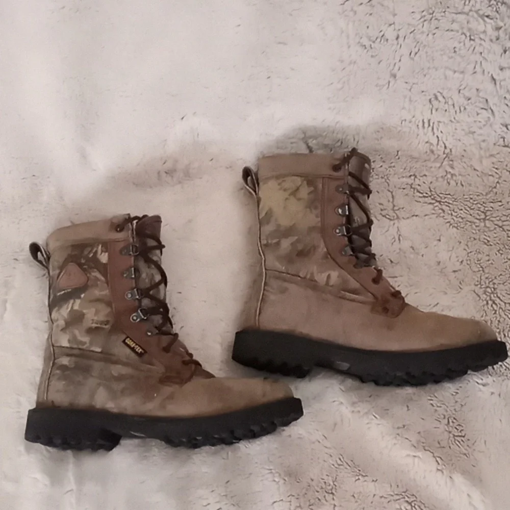 Rocky Forager Camo Hunting Mucking Workwear Goretex Boot 800 Grams Thinsulate